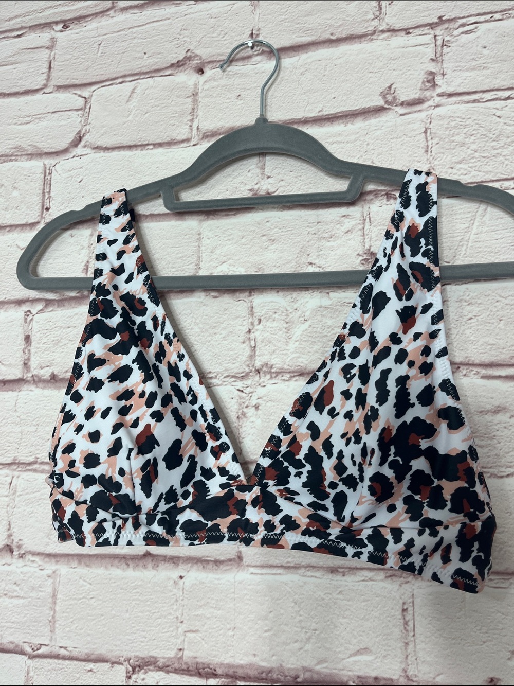 Boutique Leopard Print High Rise Bikini NWT Large - Picture 2 of 11
